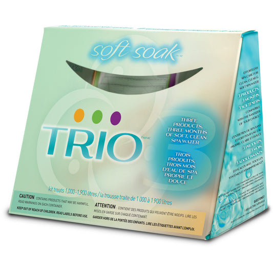SpaGuard Soft Soak® TRIO™ Spa Kit (3 Month Kit) - Aqua-Tech