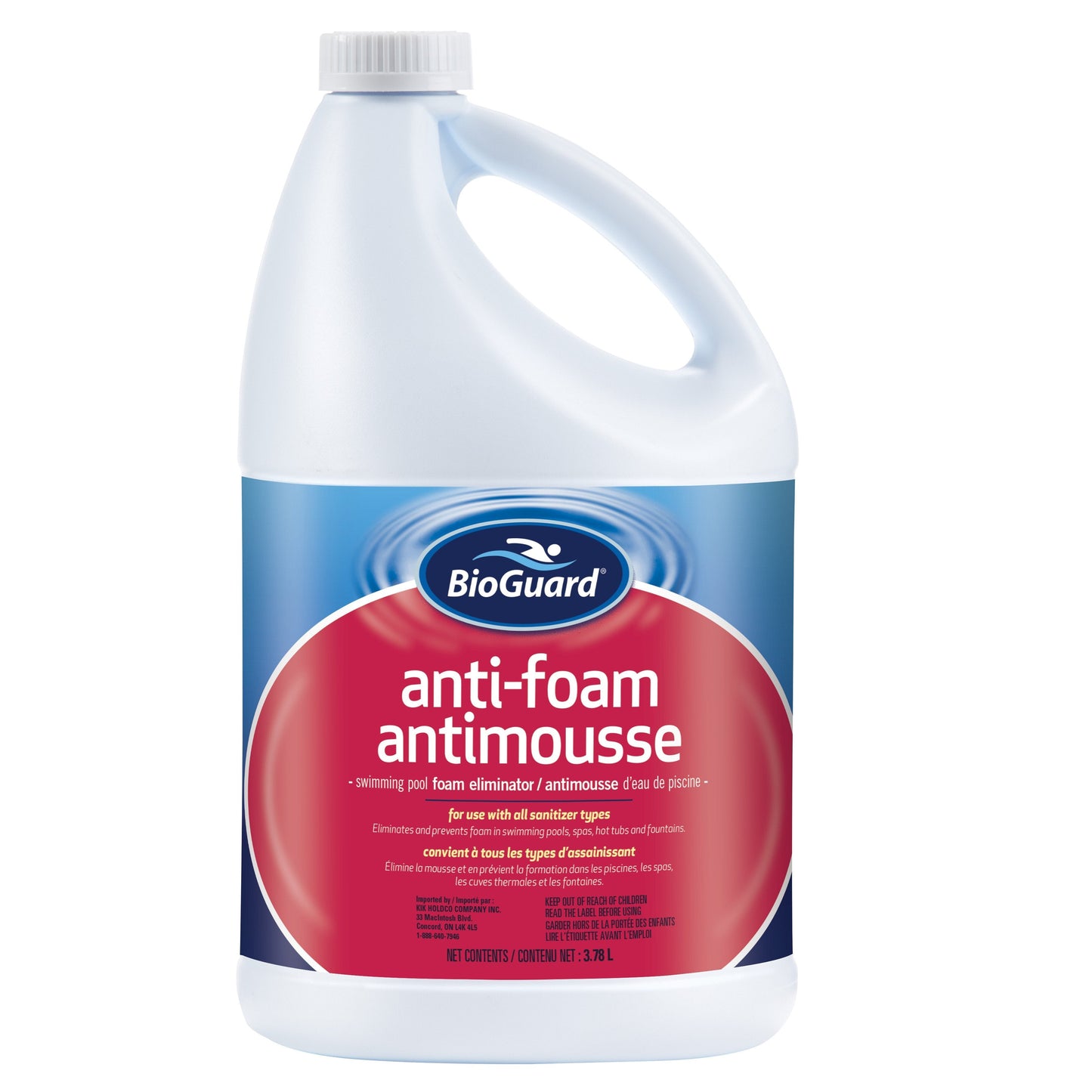 BioGuard Anti-Foam Concentrate (3.78ltr) - Aqua-Tech